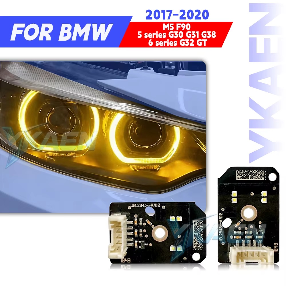 Outdoor Lighting Yellow - Yellow Angel Eyes DRL Boards For