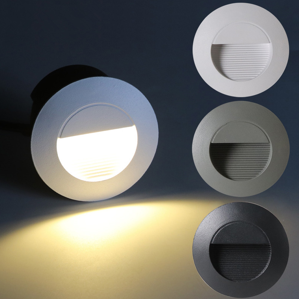 Xl Outdoor Lighting - Outdoor Step Lighting 3W LED Embedded