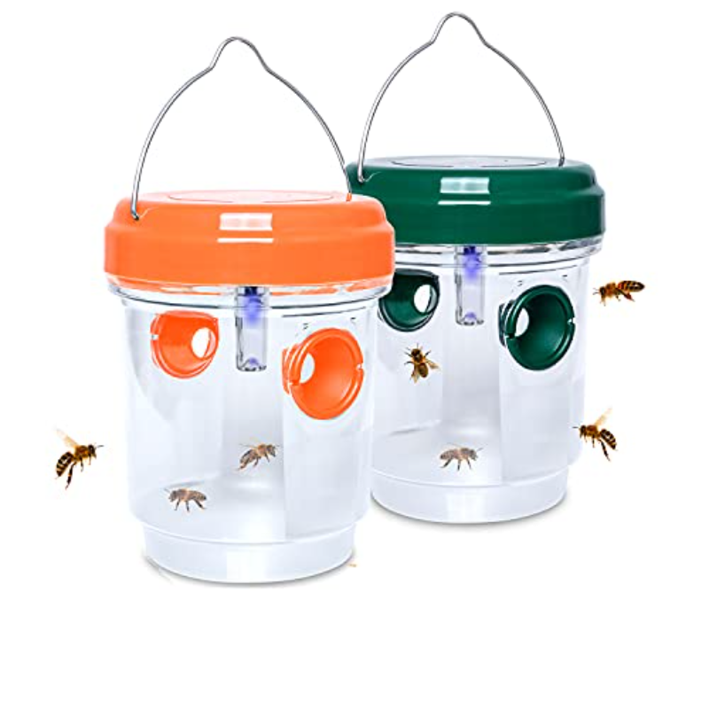 Outdoor Lighting Yellow - Solar Wasp Traps Hanging Yellow Jacket