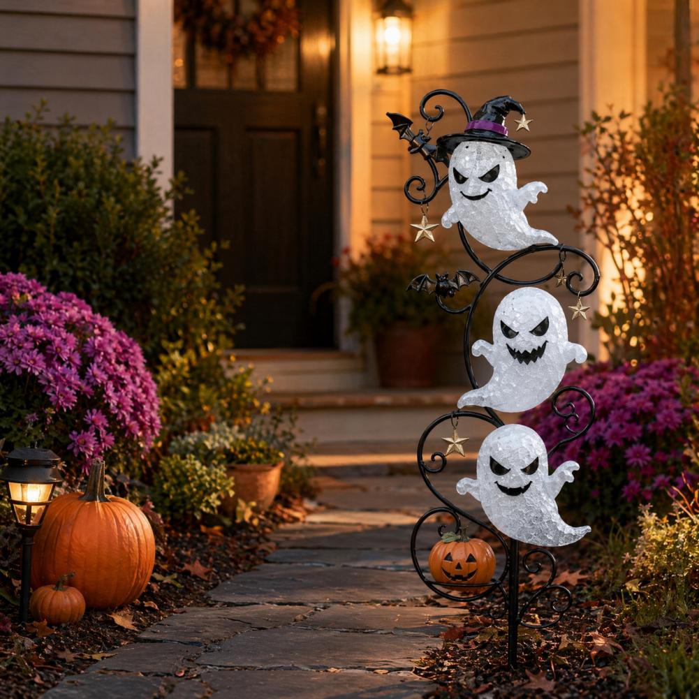 Outdoor Lighting Halloween - Halloween Waterproof LED Ground Lamp, Outdoor