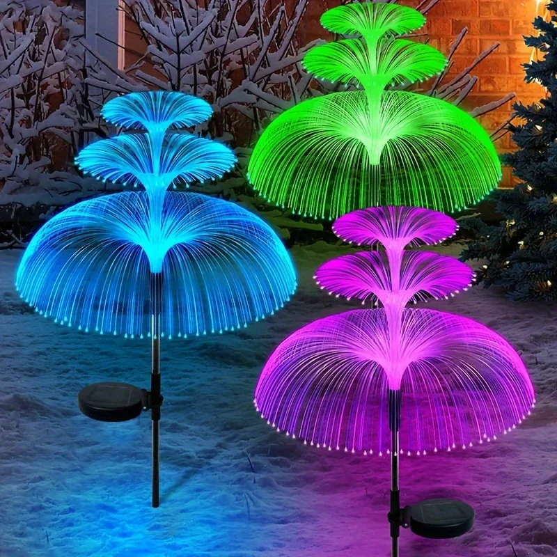 Outdoor Lighting Jellyfish - Solar Jellyfish Lights Outdoor Waterproof 3/5