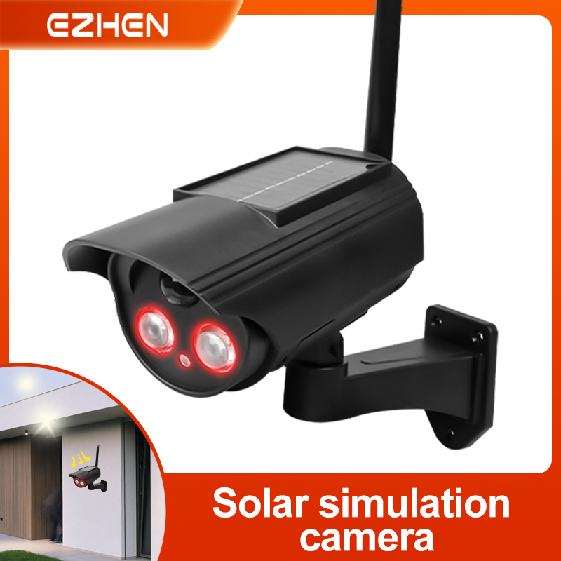 Outdoor Lighting Solar Panel - Outdoor Solar Simulation Camera Waterproof Dummy