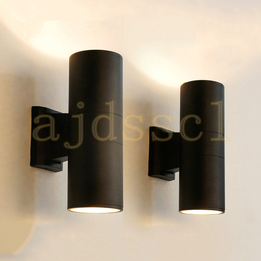 Xl Outdoor Lighting - LED Porch Wall Light Up Down