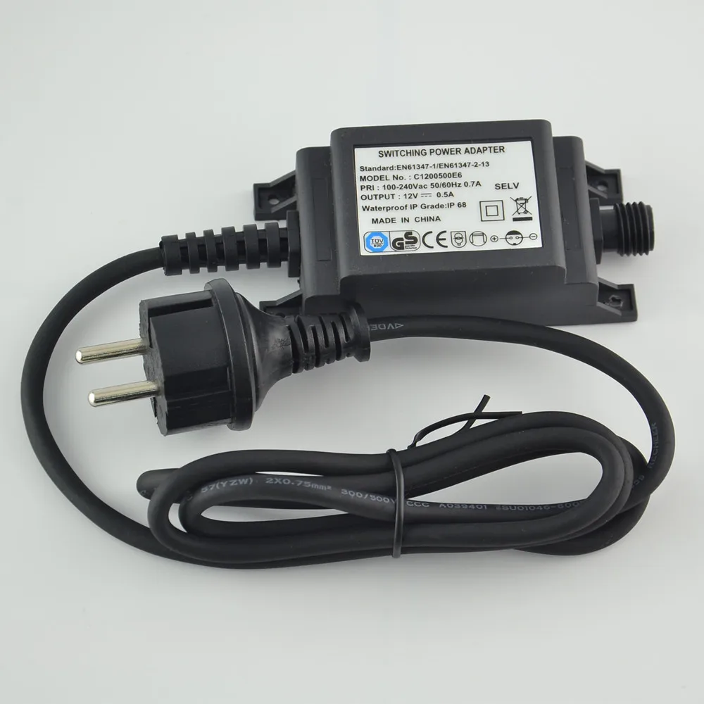 Outdoor Lighting Uk - IP68 DC12V 1A Power Driver Supply