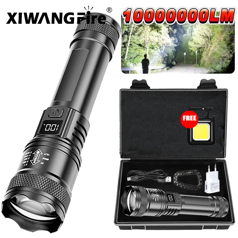 Lighting Fixture Outdoor - Ultra Bright LED Flashlight 2000LM Type-C