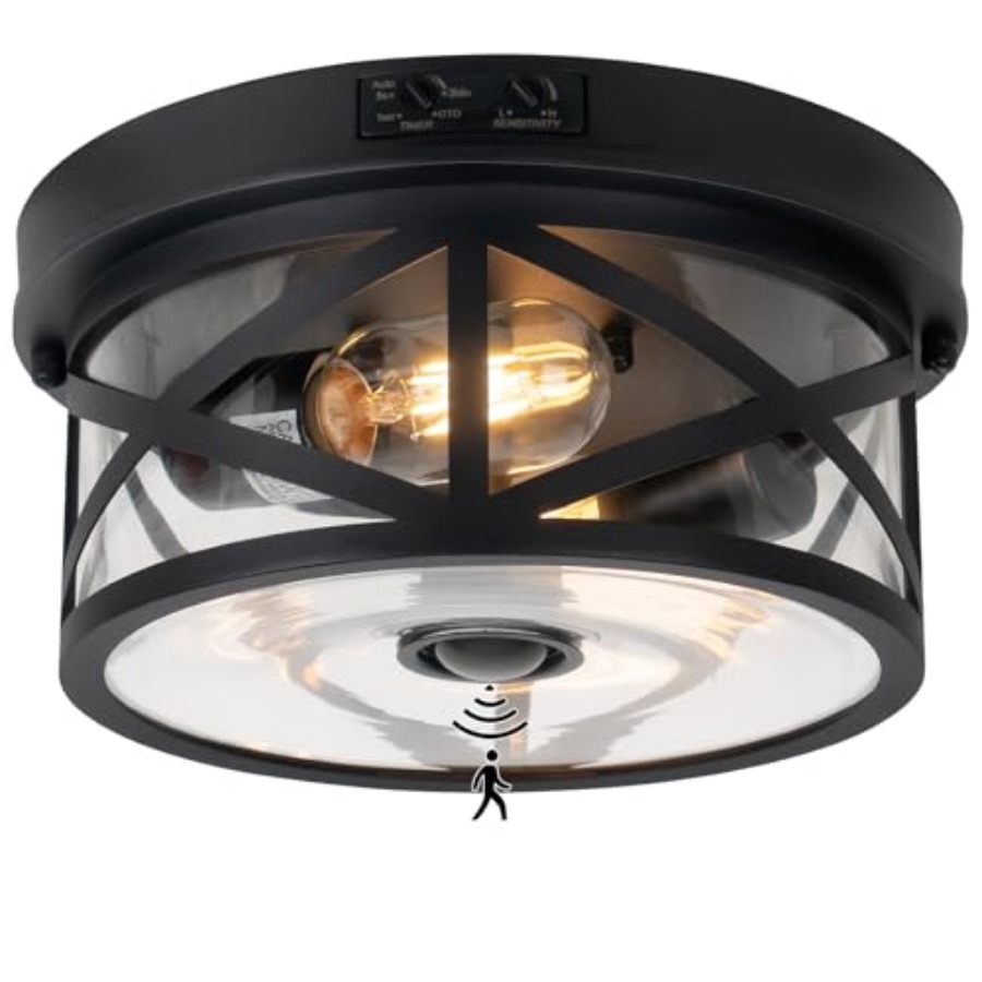 Motion Sensor Outdoor - Motion Sensor Outdoor Ceiling Light, Adjustable