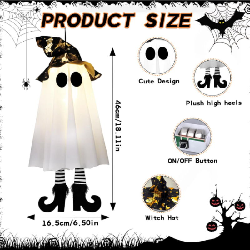 1/3pcs Halloween LED Light Up  - Outdoor Lighting Effects ulasan dan harga
