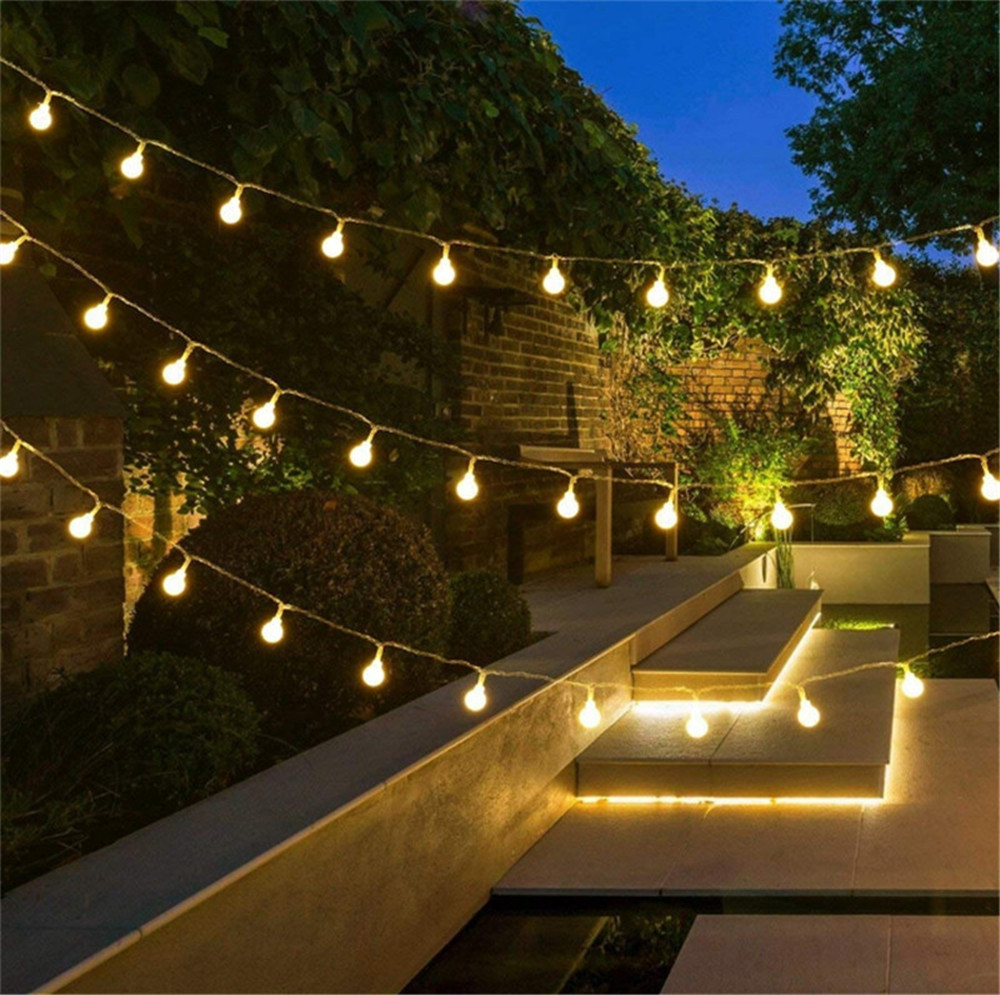 3-10M Solar/USB/Battery String - Outdoor Lighting For Garden ulasan dan harga