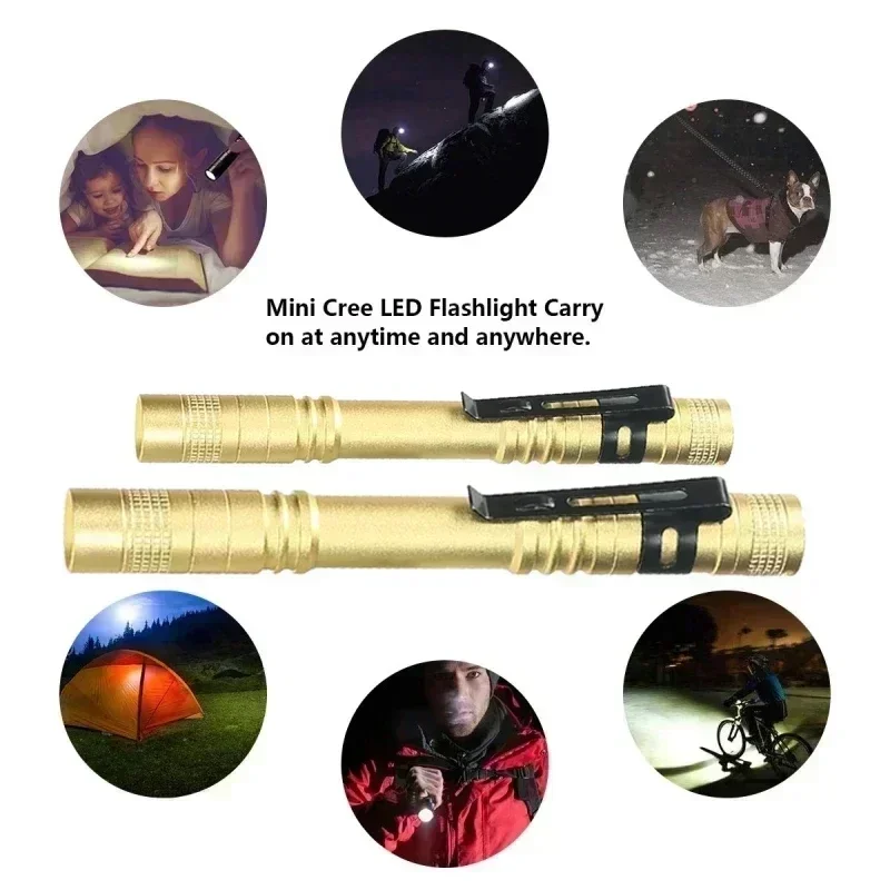 Mini Portable LED Pen Light wi - Lighting Fixture Outdoor ulasan dan harga
