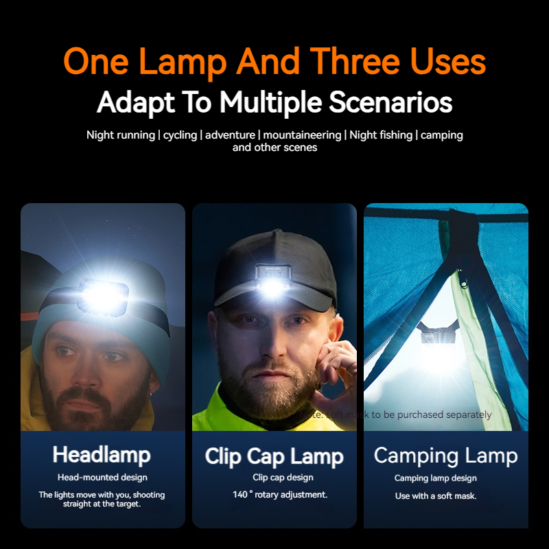Philips LED Headlamp Sensor He - Motion Sensor Outdoor ulasan dan harga