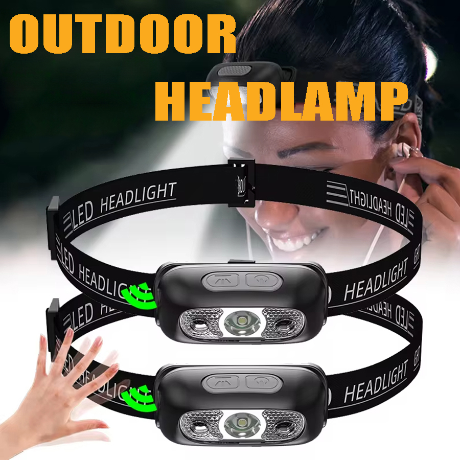 Strong Light Headlamp Portable - Motion Sensor Outdoor ulasan dan harga