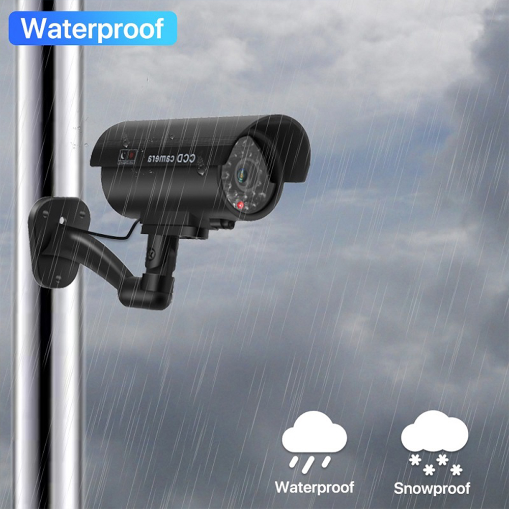 Solar Panel Dummy Surveillance - Outdoor Lighting Solar Panel ulasan dan harga