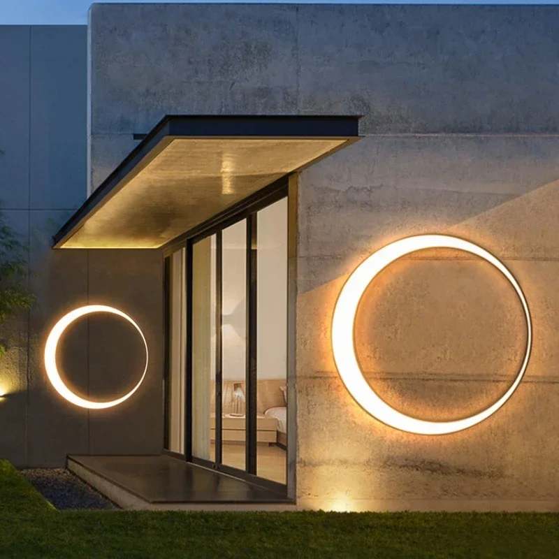 Modern Outdoor Waterproof Moon - Xl Outdoor Lighting ulasan dan harga