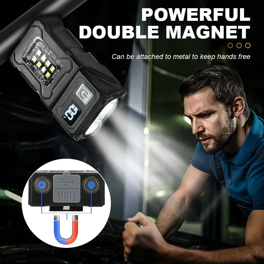 Mini Rechargeable LED Pocket F - Lighting Fixture Outdoor ulasan dan harga