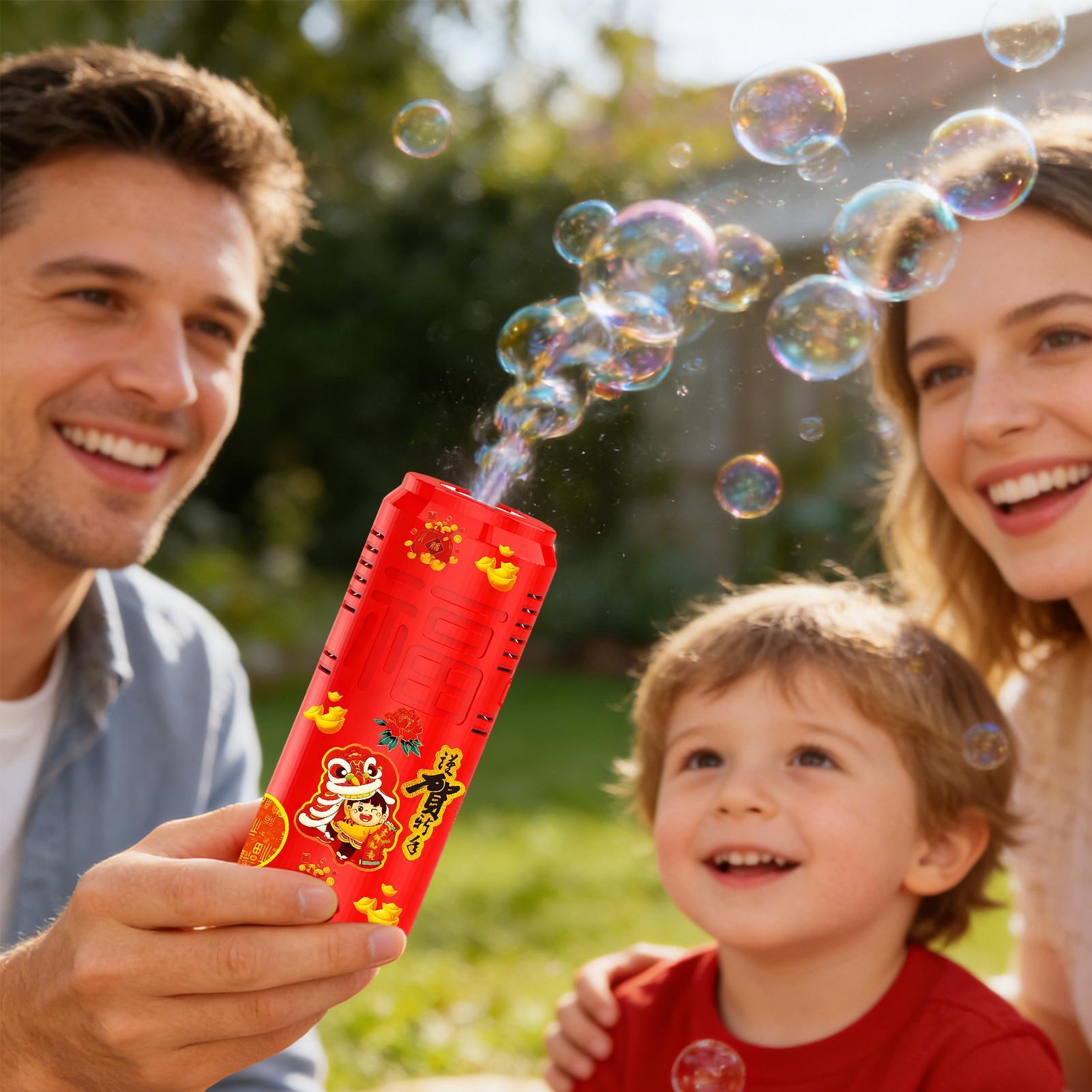 New Year Fireworks Bubble Mach - Outdoor Lighting Effects ulasan dan harga