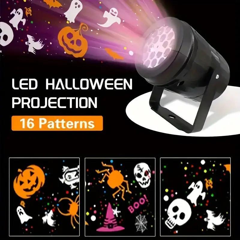 Halloween LED Projector Light  - Outdoor Lighting Effects ulasan dan harga