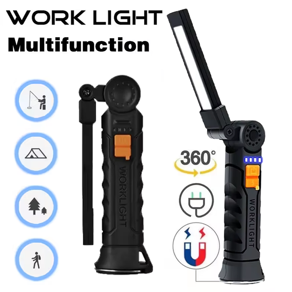 Portable COB LED Flashlight US - Lighting Fixture Outdoor ulasan dan harga