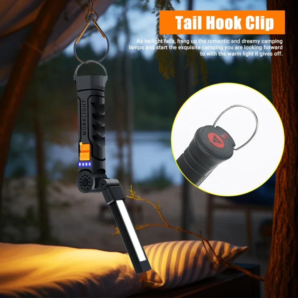 Portable COB LED Flashlight US - Lighting Fixture Outdoor ulasan dan harga