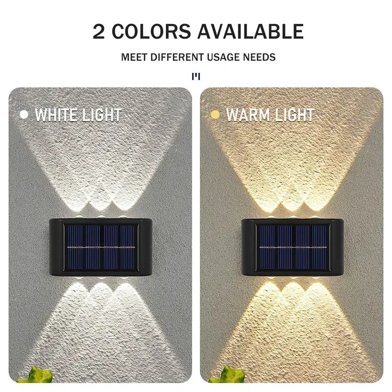COB Solar Wall Lamp Outdoor Wa - Outdoor Lighting For Garden ulasan dan harga