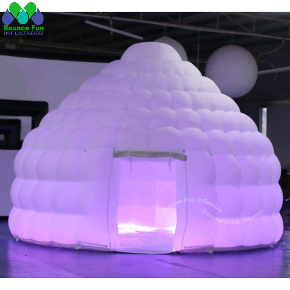 White Inflatable Igloo Dome Te - Outdoor Lighting Rental ulasan dan harga