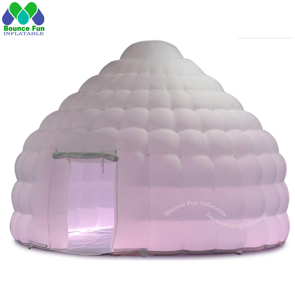 White Inflatable Igloo Dome Te - Outdoor Lighting Rental ulasan dan harga