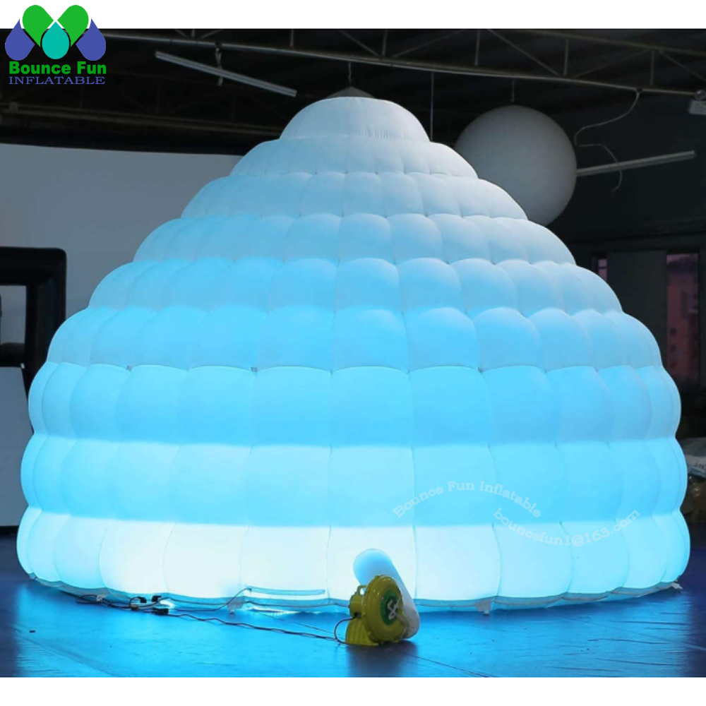 White Inflatable Igloo Dome Te - Outdoor Lighting Rental ulasan dan harga