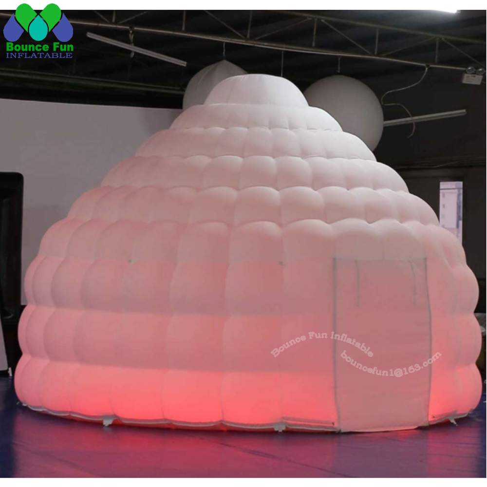 White Inflatable Igloo Dome Te - Outdoor Lighting Rental ulasan dan harga