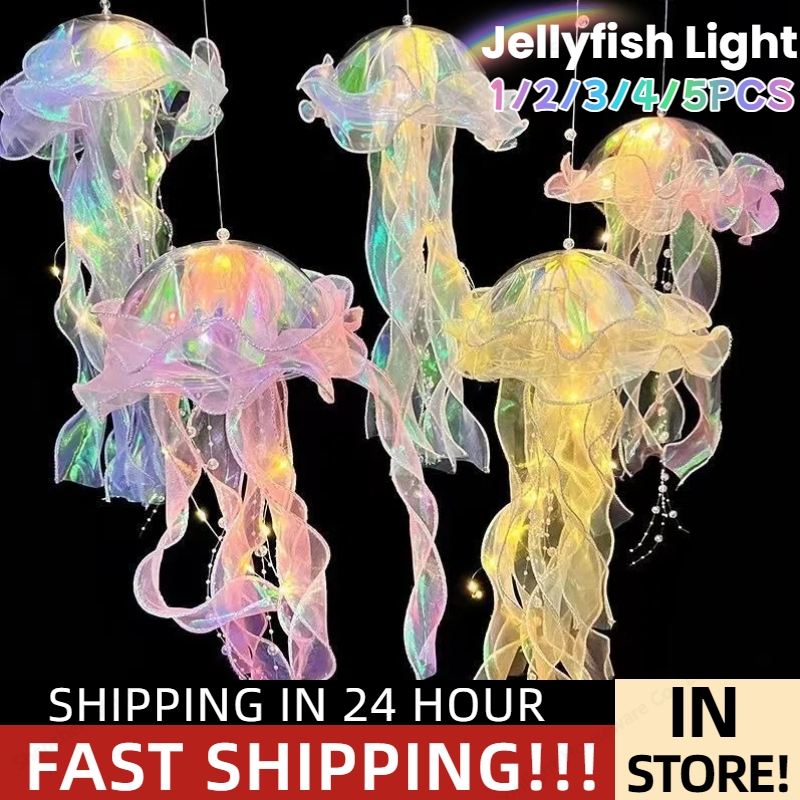 Gradient Jellyfish LED Night L - Outdoor Lighting Jellyfish ulasan dan harga