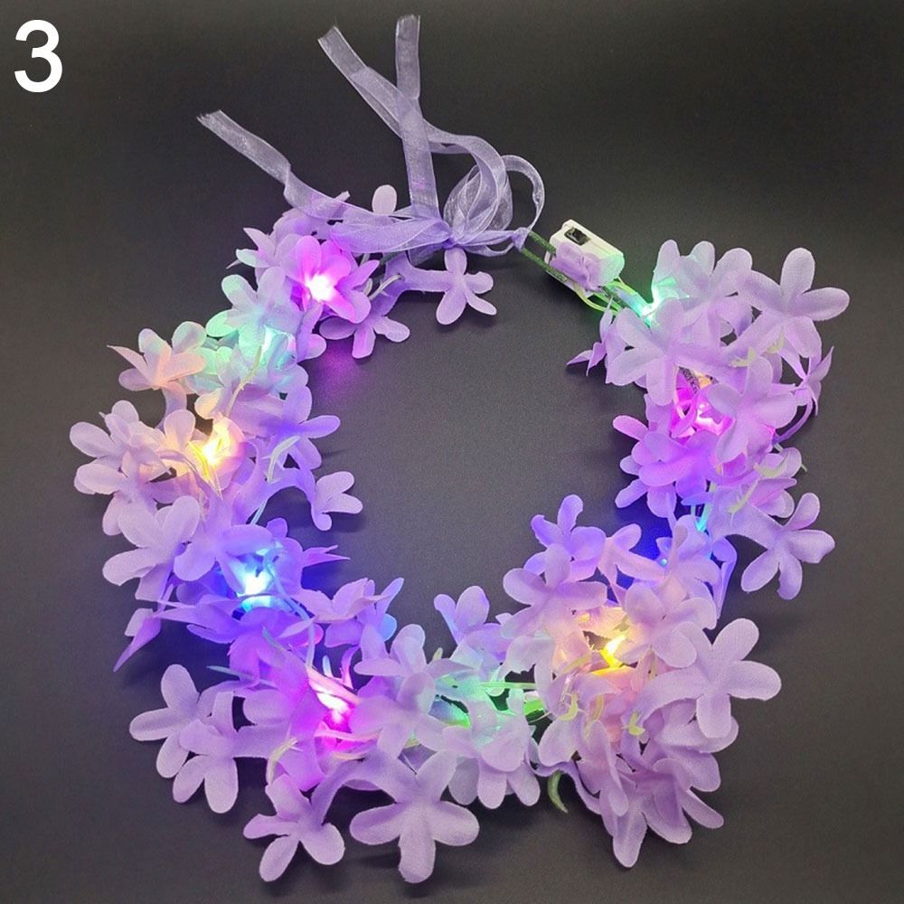 Wedding Luminous Hairband Wome - Outdoor Lighting Halloween ulasan dan harga