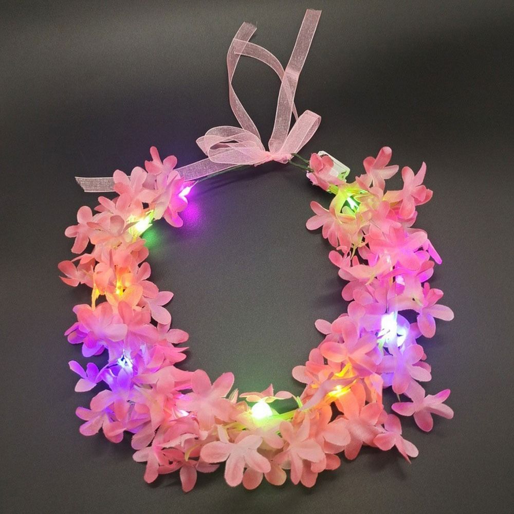 Wedding Luminous Hairband Wome - Outdoor Lighting Halloween ulasan dan harga