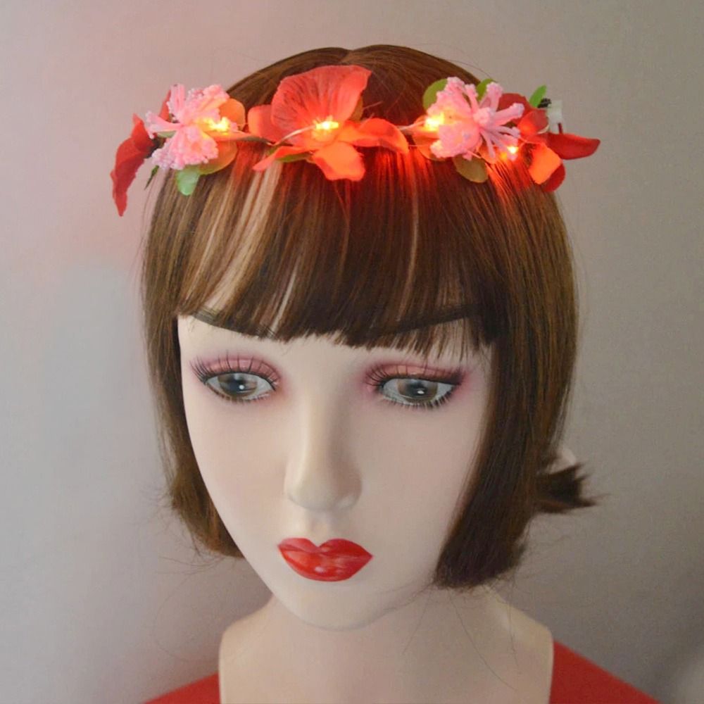 Wedding Luminous Hairband Wome - Outdoor Lighting Halloween ulasan dan harga
