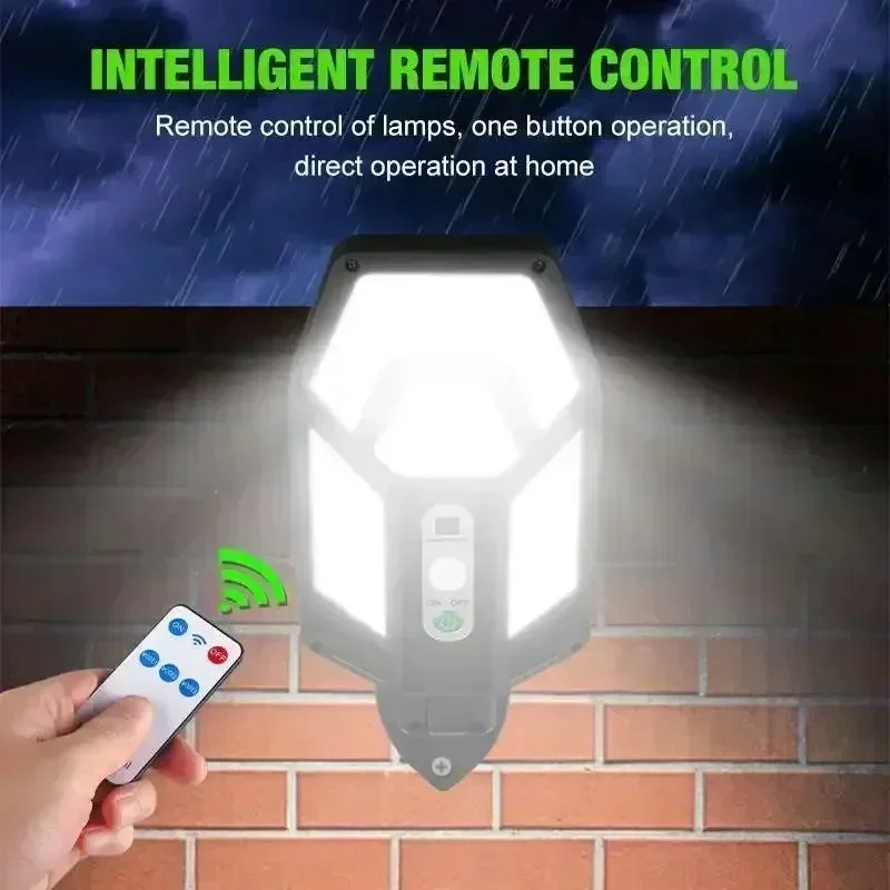 12000LM Powerful Solar Wall La - Outdoor Lighting Solar Panel ulasan dan harga