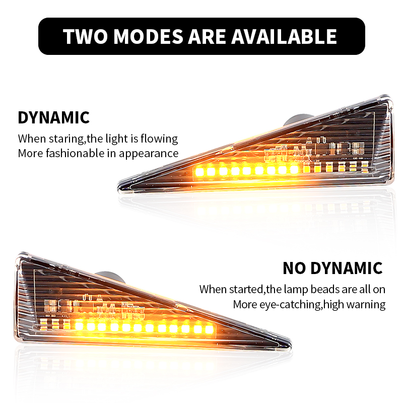 2PCS LED Turn Signal Side Mark - Outdoor Lighting Yellow ulasan dan harga