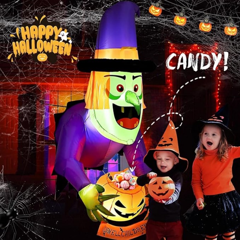 4.5FT/1.35M Halloween Decor In - Outdoor Lighting Halloween ulasan dan harga