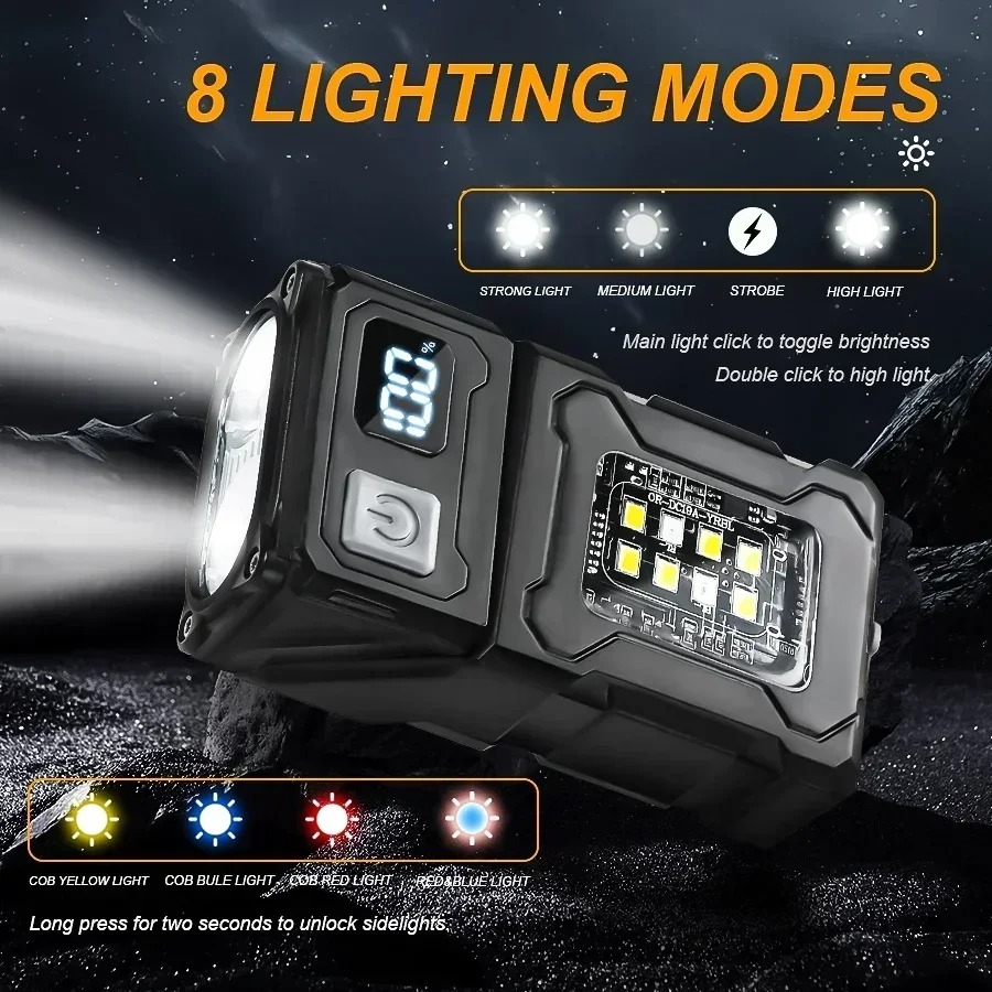 Mini USB Recharge LED Flashlig - Outdoor Lighting Setup ulasan dan harga