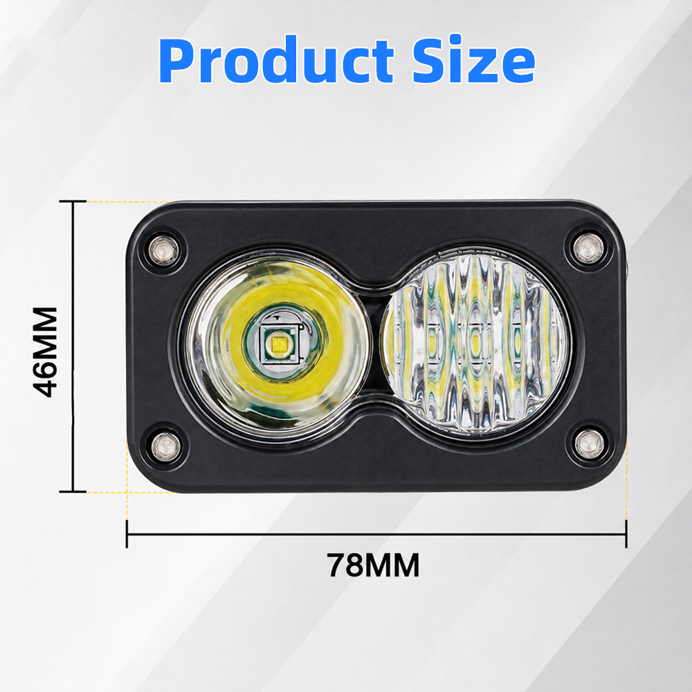 For Ridstar Q20 3Inch LED Spot - Outdoor Lighting Yellow ulasan dan harga