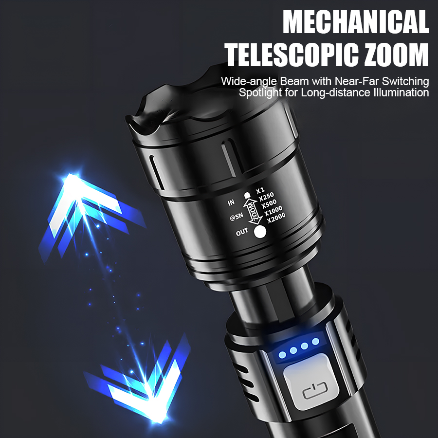 High Power P50 LED Flashlight  - Lighting Fixture Outdoor ulasan dan harga