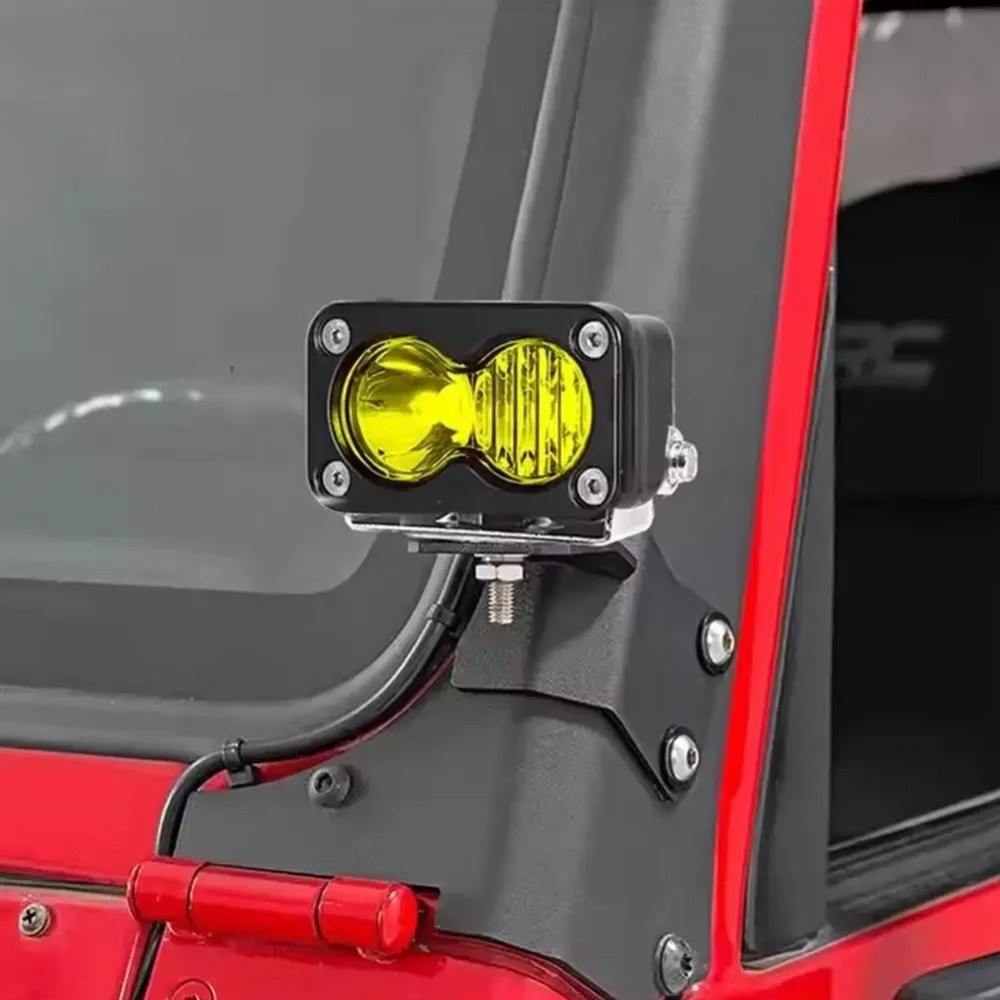 Superbright 3 Inch LED Pod Lig - Outdoor Lighting Yellow ulasan dan harga