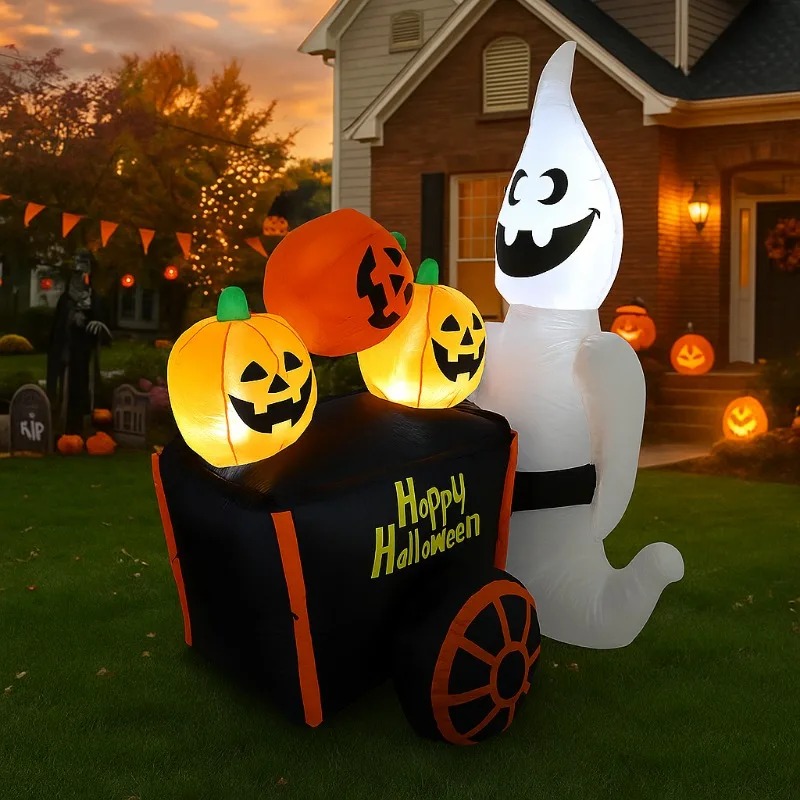 6FT Halloween Outdoor Holiday  - Outdoor Lighting Halloween ulasan dan harga