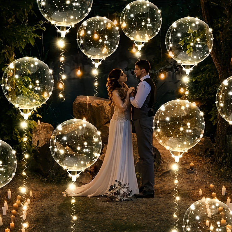 20pcs Set Bobo Balloons with L - Outdoor Lighting Effects ulasan dan harga