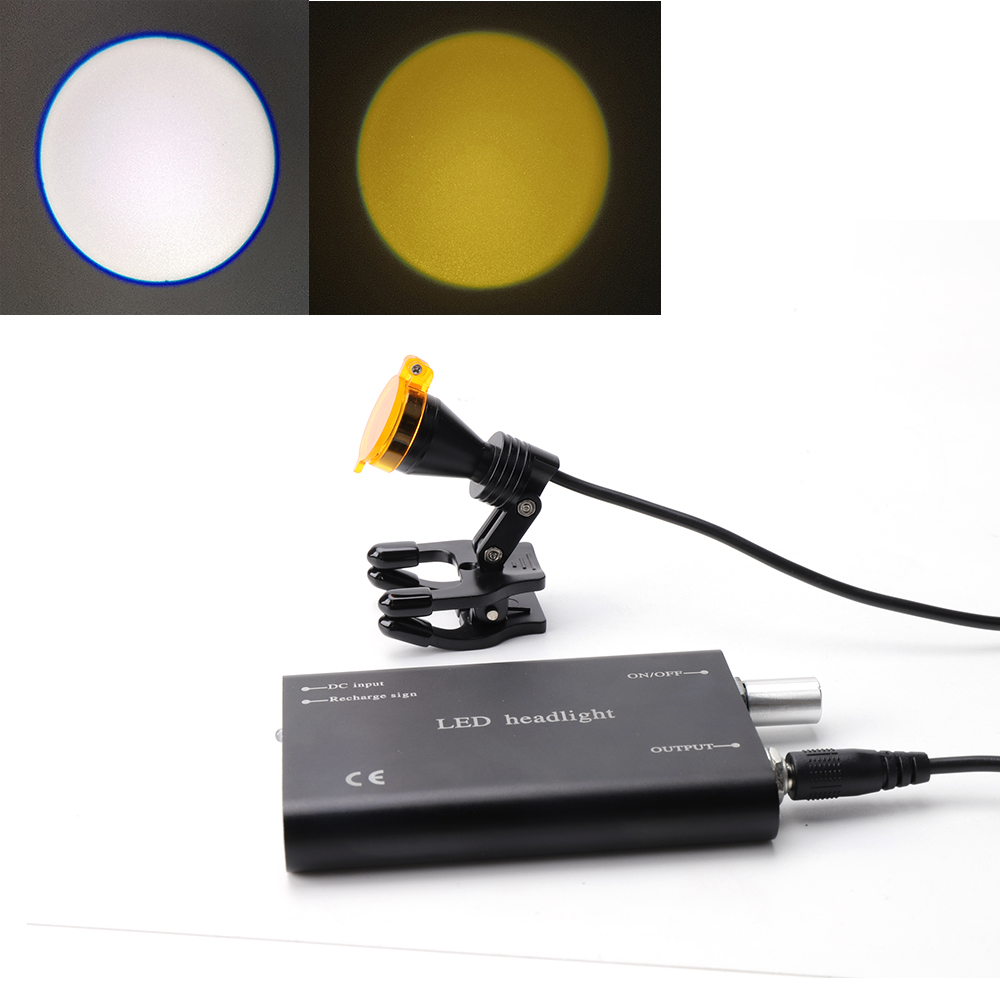 LED Dental Head Light Lamp Wir - Outdoor Lighting Yellow ulasan dan harga