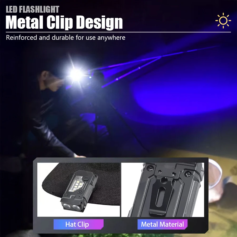 Mini Keychain EDC Flashlight - - Outdoor Lighting Setup ulasan dan harga