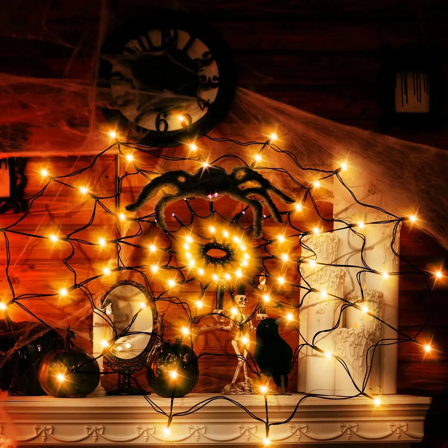 Halloween LED String Light Spi - Outdoor Lighting Halloween ulasan dan harga