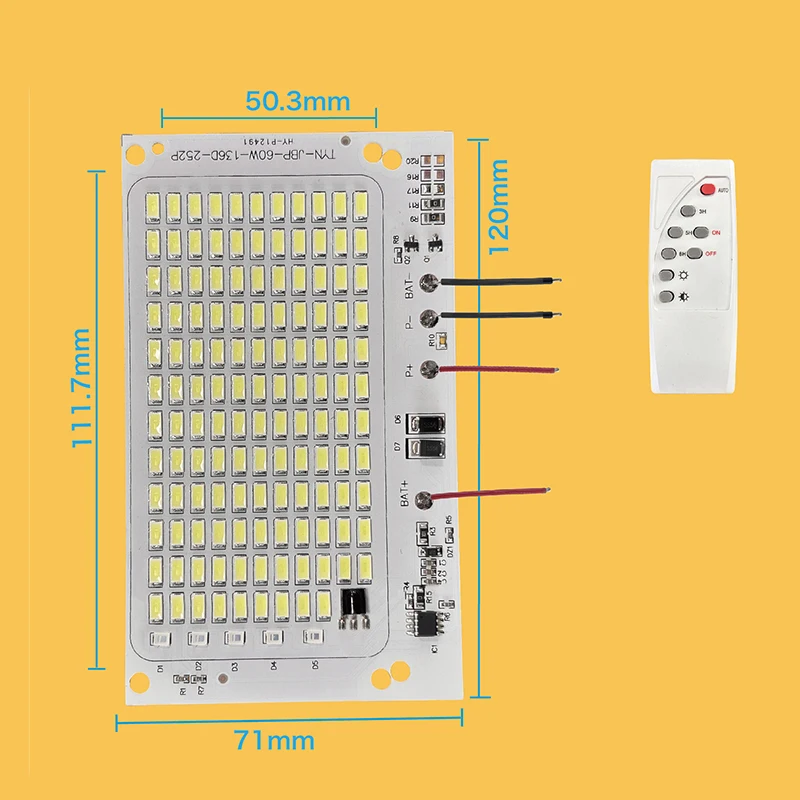 1Pcs 10W-600W LED Outdoor Sola - Outdoor Lighting Solar Panel ulasan dan harga