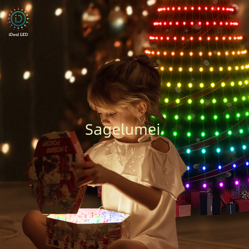 RGBIC 400LEDs Christmas Lights - Outdoor Lighting Uk ulasan dan harga