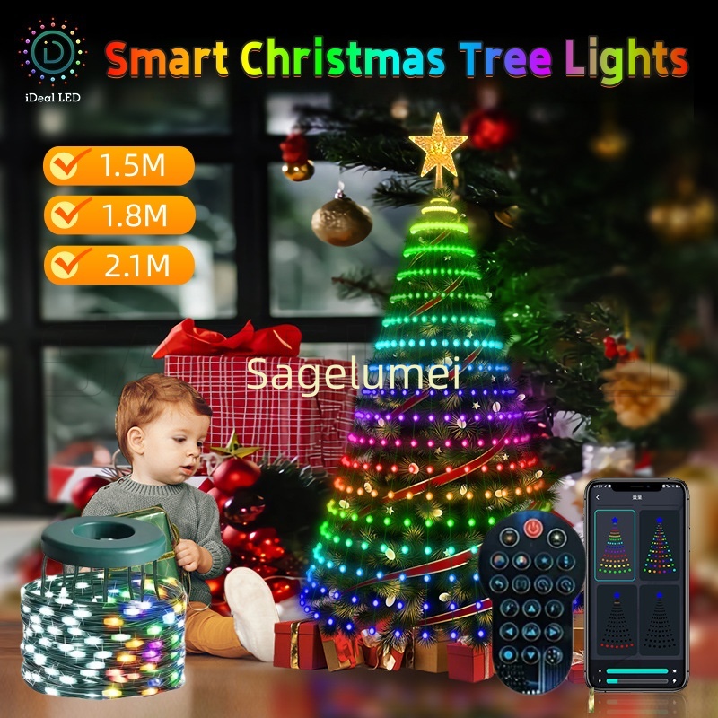 RGBIC 400LEDs Christmas Lights - Outdoor Lighting Uk ulasan dan harga