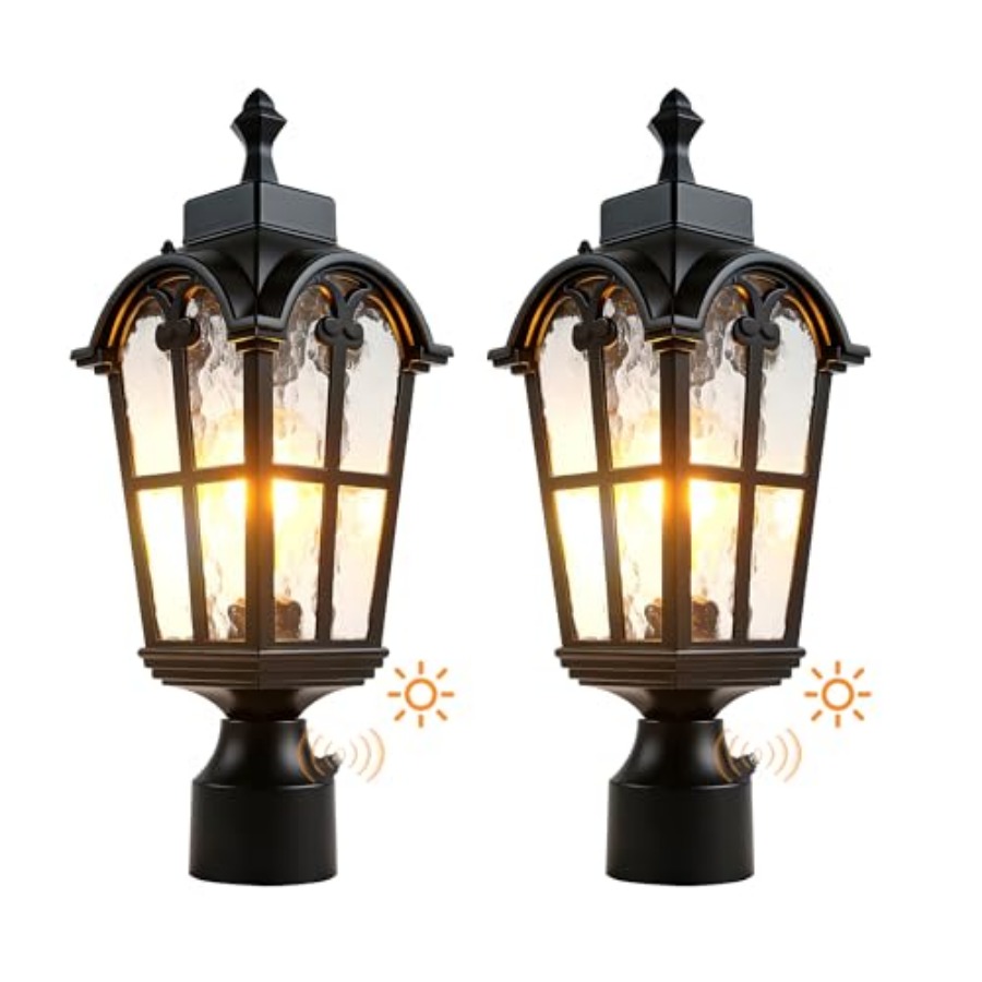 Sensor Outdoor Post Lights Wat - Lighting Fixture Outdoor ulasan dan harga