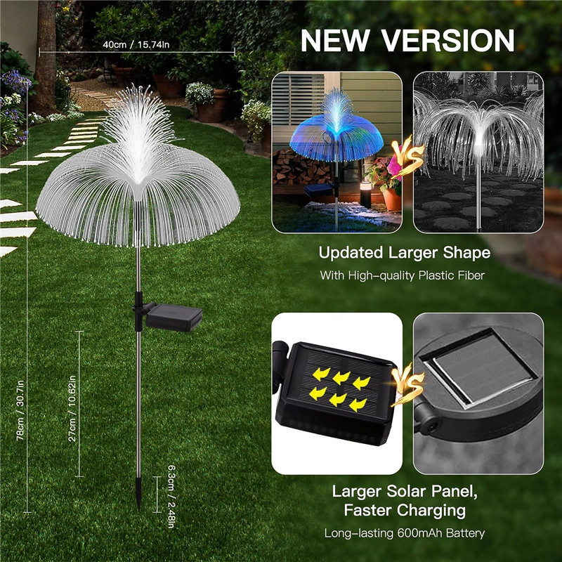 Solar LED Jellyfish Lights Out - Outdoor Lighting Jellyfish ulasan dan harga