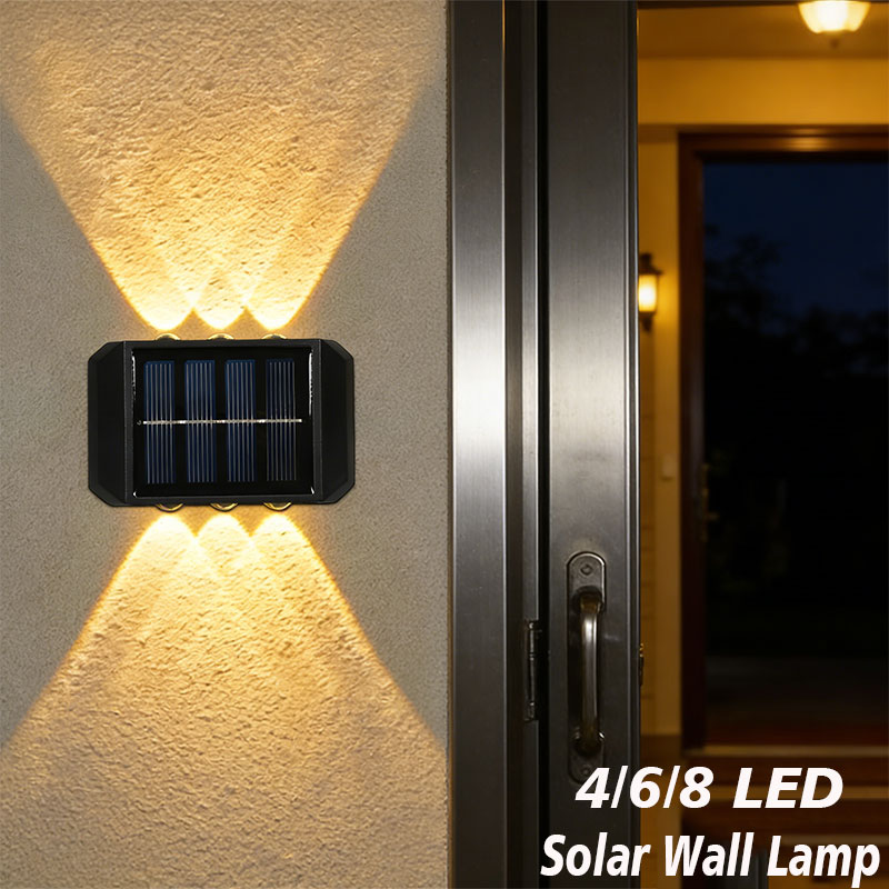4/6/8 LED Solar Outdoor Light  - Xl Outdoor Lighting ulasan dan harga