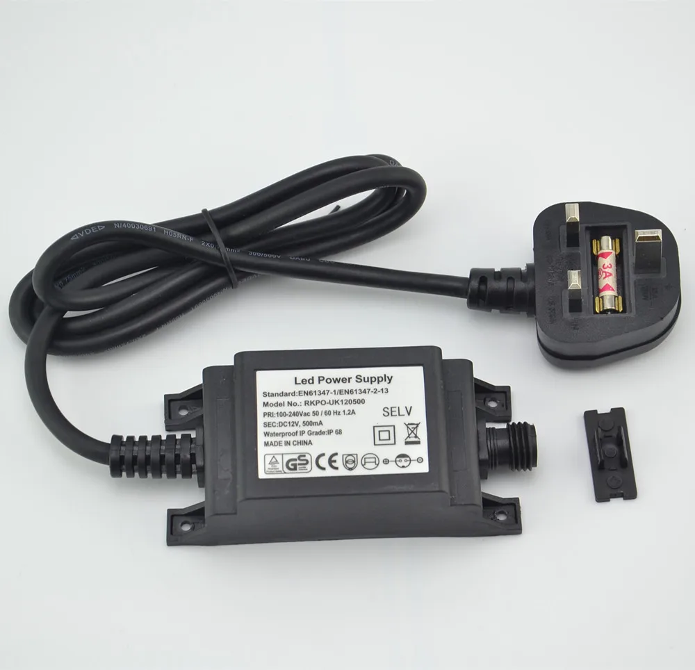 IP68 DC12V 1A Power Driver Sup - Outdoor Lighting Uk ulasan dan harga